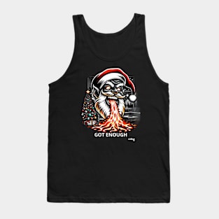 Santa's Final Verdict - have enough - A Xmas December Claus Tank Top